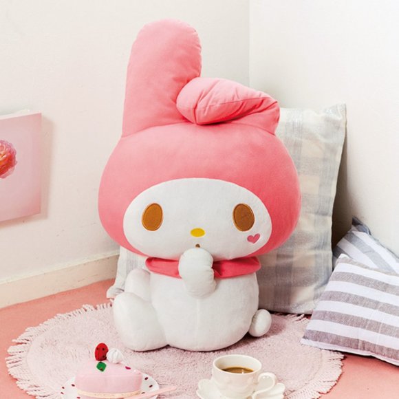 My Melody Lovely Pink Jumbo Plushy - Picture 1 of 5